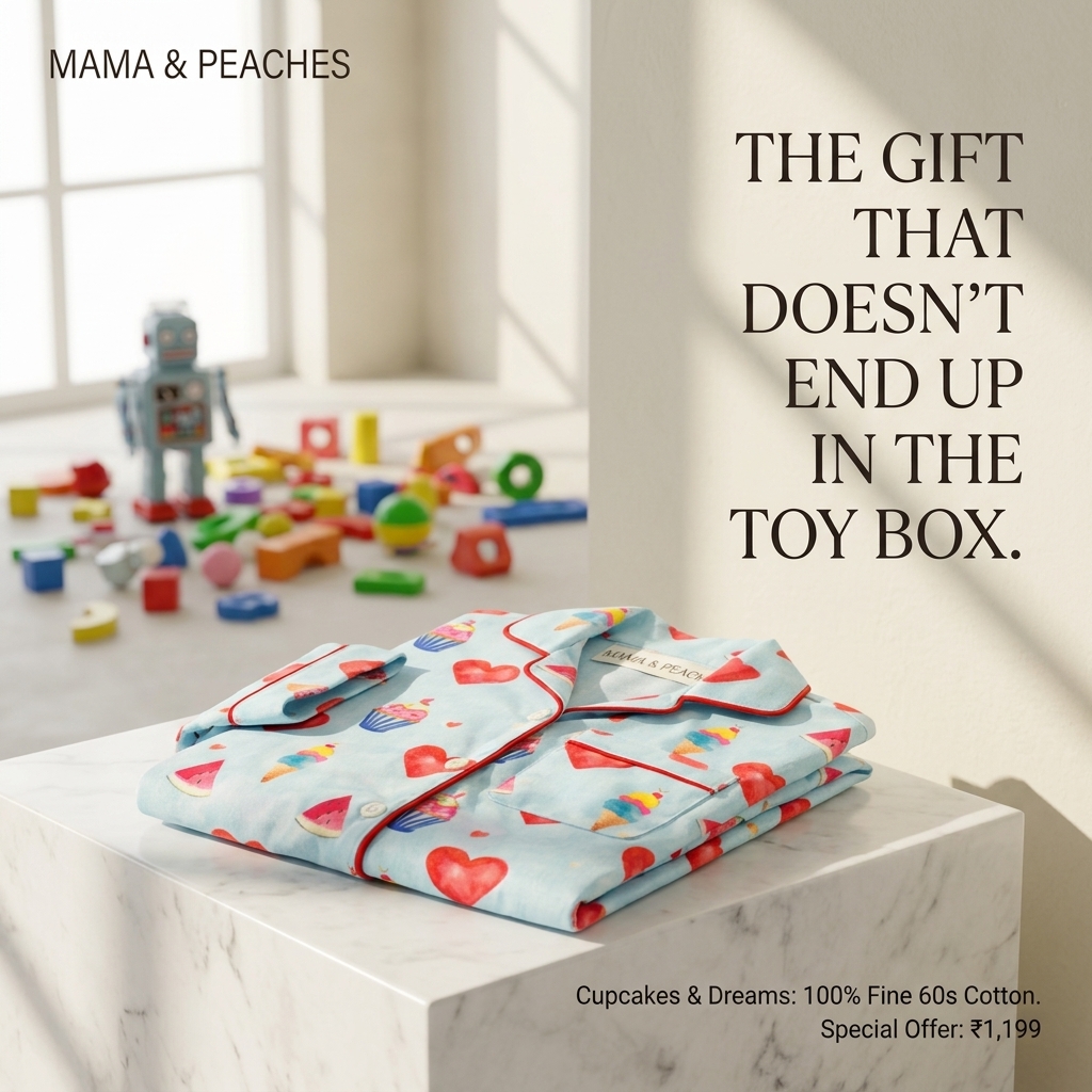 Mama and Peaches creative